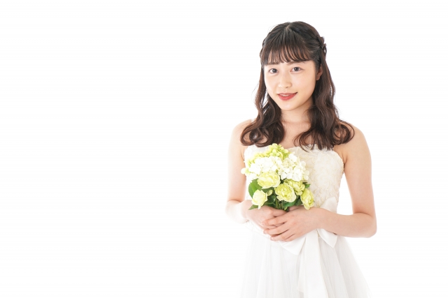 結婚式の花嫁さん